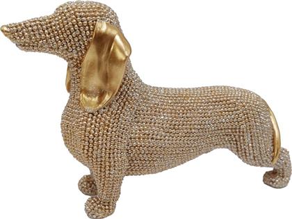 ΔΙΑΚΟΣΜΗΤΙΚΗ ΦΙΓΟΥΡΑ ΣΚΥΛΟΣ DACHSHUND POLYRESIN ΧΡΥΣΟΣ 18,5X5,8X11,9ΕΚ. FAD212 (ΥΛΙΚΟ: POLYRESIN, ΧΡΩΜΑ: ΧΡΥΣΟ ) - - FAD212 ESPIEL