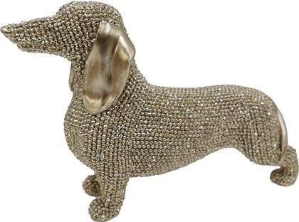 ΔΙΑΚΟΣΜΗΤΙΚΗ ΦΙΓΟΥΡΑ ΣΚΥΛΟΣ DACHSHUND POLYRESIN ΧΡΥΣΟΣ 18,5X5,8X11,9ΕΚ. FAD213 (ΥΛΙΚΟ: POLYRESIN, ΧΡΩΜΑ: ΧΡΥΣΟ ) - - FAD213 ESPIEL