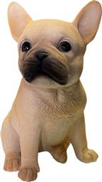 ΔΙΑΚΟΣΜΗΤΙΚΗ ΦΙΓΟΥΡΑ ΣΚΥΛΟΣ FRENCH BULLDOG POLYRESIN ΜΠΕΖ-ΚΑΦΕ 15,5X12X19ΕΚ. FAD208 (ΥΛΙΚΟ: POLYRESIN, ΧΡΩΜΑ: ΚΑΦΕ) - - FAD208 ESPIEL