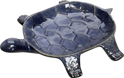 ΔΙΑΚΟΣΜΗΤΙΚΗ ΠΙΑΤΕΛΑ TURTLE MEDIUM ΚΕΡΑΜΙΚΟ 24X5CM - ΜΠΛΕ ESPIEL