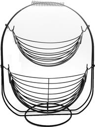 ΦΡΟΥΤΙΕΡΑ 2ΟΡΟΦΗ ΜΕΤΑΛΛΙΚΗ ΜΑΥΡΗ 35X19X44ΕΚ. MTT312 (ΥΛΙΚΟ: ΜΕΤΑΛΛΙΚΟ, ΧΡΩΜΑ: ΜΑΥΡΟ) - - MTT312 ESPIEL