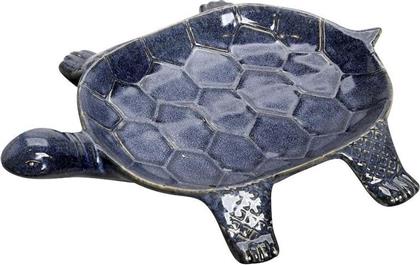 ΠΙΑΤΕΛΑ ΔΙΑΚΟΣΜΗΣΗΣ TURTLE VAT126 ΚΕΡΑΜΙΚΟ 34X27.5X5.8 CM - ΜΠΛΕ ESPIEL