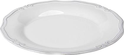 ΠΙΑΤΟ ΦΑΓΗΤΟΥ ΡΗΧΟ STONEWARE ΛΕΥΚΟ 25X2ΕΚ. TIFFANY RSW101K6 (ΣΕΤ 6 ΤΕΜΑΧΙΑ) (ΧΡΩΜΑ: ΛΕΥΚΟ, ΥΛΙΚΟ: STONEWARE, ΜΕΓΕΘΟΣ: ΜΕΜΟΝΩΜΕΝΟ) - - RSW101K6 ESPIEL