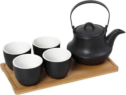 ΣΕΤ ΤΣΑΓΙΟΥ ΜΕ ΣΙΤΑ RITUAL 1X600ML/4X200ML ΜΕ ΔΙΣΚΟ ΜΠΑΜΠΟΥ ΜΑΥΡΟ ESPIEL