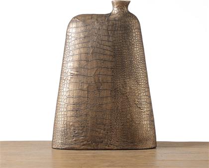 ΒΑΖΟ ΑΝΑΓΛΥΦΟ POLYRESIN ΧΑΛΚΙΝΟ-ΧΡΥΣΟ 29X8X40ΕΚ. FIK415 (ΥΛΙΚΟ: POLYRESIN, ΧΡΩΜΑ: ΧΡΥΣΟ ) - - FIK415 ESPIEL
