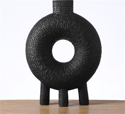 ΒΑΖΟ ΑΝΑΓΛΥΦΟ POLYRESIN ΜΑΥΡΟ 30X8,5X40,5ΕΚ. FIK423 (ΥΛΙΚΟ: POLYRESIN, ΧΡΩΜΑ: ΜΑΥΡΟ) - - FIK423 ESPIEL