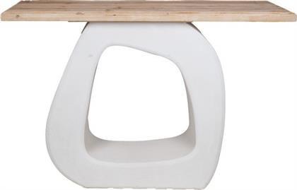 ΚΟΝΣΟΛΑ ΞΥΛΙΝΗ MDF ΛΕΥΚΗ-NATURAL 120X38X82ΕΚ. 810-00015 (ΥΛΙΚΟ: MDF, ΧΡΩΜΑ: ΛΕΥΚΟ) - - 810-00015 ESTHETI
