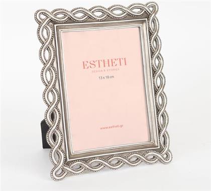 ΚΟΡΝΙΖΑ POLYRESIN ΑΣΗΜΙ 13X18ΕΚ. 756-12019 (ΥΛΙΚΟ: POLYRESIN, ΧΡΩΜΑ: ΑΣΗΜΙ ) - - 756-12019 ESTHETI