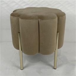 ΣΚΑΜΠΩ ΒΕΛΟΥΔΙΝΟ ΜΠΕΖ-ΧΡΥΣΟ 39X39X40ΕΚ. 750-14029 (ΥΦΑΣΜΑ: ΒΕΛΟΥΔΟ, ΧΡΩΜΑ: ΜΠΕΖ) - - 750-14029 ESTHETI