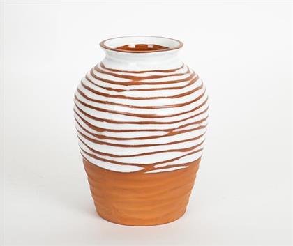 ΒΑΖΟ ΚΕΡΑΜΙΚΟ TERRACOTTA-ΛΕΥΚΟ 15,6X15,6X19,8ΕΚ. 752-20234 (ΥΛΙΚΟ: ΚΕΡΑΜΙΚΟ, ΧΡΩΜΑ: ΛΕΥΚΟ) - - 752-20234 ESTHETI