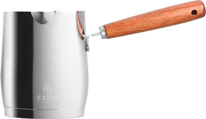 ΜΠΡΙΚΙ ΑΝΟΞΕΙΔΩΤΟ 345ML-19X7,5X10,5ΕΚ. ΜΕ ΞΥΛΙΝΗ ΛΑΒΗ MOKKA 01-30230 (ΥΛΙΚΟ: ΞΥΛΟ) - - 01-30230 ESTIA