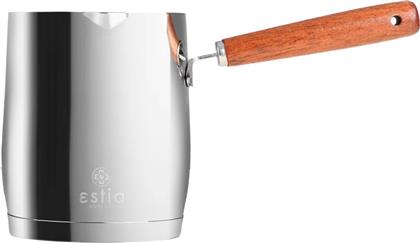 ΜΠΡΙΚΙ ΑΝΟΞΕΙΔΩΤΟ 530ML ΜΕ ΞΥΛΙΝΗ ΛΑΒΗ MOKKA 01-30247 (ΥΛΙΚΟ: ΞΥΛΟ) - - 01-30247 ESTIA
