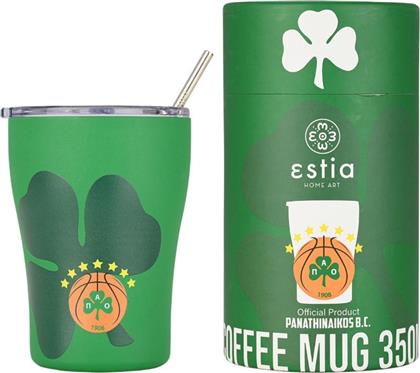 COFFEE MUG PANATHINAIKOS BC 00-27254 ΠΡΑΣΙΝΟ ESTIA από το ZAKCRET SPORTS