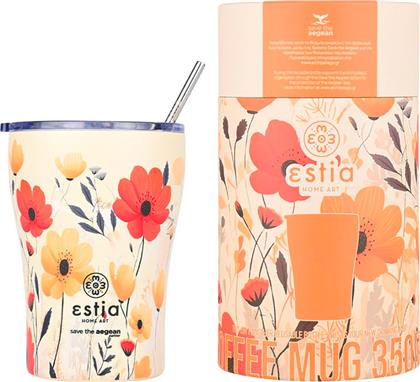 COFFEE MUG STA 350ML SUMMER REVERIE 01-23003 ΠΟΡΤΟΚΑΛΙ ESTIA