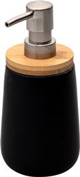 DISPENSER ΜΠΑΝΙΟΥ 360ML BAMBOO BLACK 02-4590 ESTIA