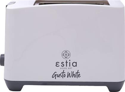 GUSTO WHITE 2 ΘΕΣΕΩΝ 750W ΛΕΥΚΟ ΦΡΥΓΑΝΙΕΡΑ ESTIA