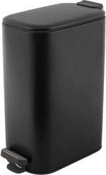 ΚΑΔΟΣ ΑΠΟΡΡΙΜΑΤΩΝ SOFT CLOSE SLIM 30LT ΜΑΤ ΜΑΥΡΟΣ 02-33927 ESTIA