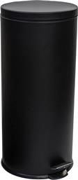 ΚΑΔΟΣ ΑΠΟΡΡΙΜΜΑΤΩΝ (24X29X63) 30LT CLASSIC BLACK MATTE 01-9120 ESTIA