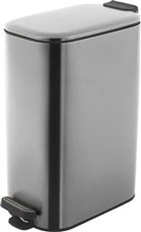 ΚΑΔΟΣ ΑΠΟΡΡΙΜΜΑΤΩΝ (41.3X23.4X53.6) 30LT SLIM INOX 02-33941 ESTIA