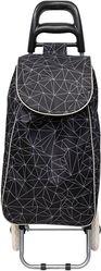 ΚΑΡΟΤΣΙ ΛΑΙΚΗΣ LUX ΥΦΑΣΜΑΤΙΝΟ 36LT BLACK 04-3364 ESTIA