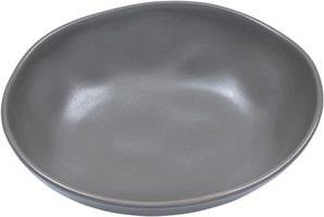 ΠΙΑΤΟ ΒΑΘΥ MARE STONEWARE GRAPHITE (22CM) ESTIA