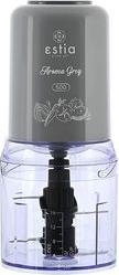 ΠΟΛΥΚΟΠΤΗΣ AROMA GREY 400W ΜΕ ΠΛΑΣΤΙΚΟ ΜΠΟΛ 500ML ESTIA