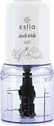 ΠΟΛΥΚΟΠΤΗΣ GUSTO WHITE 400W ΜΕ ΠΛΑΣΤΙΚΟ ΔΟΧΕΙΟ 500ML ESTIA