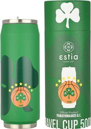 ΠΟΤΗΡΙ ΘΕΡΜΟΣ 500ML PANATHINAIKOS B.C. EDITION 00-27131 ESTIA