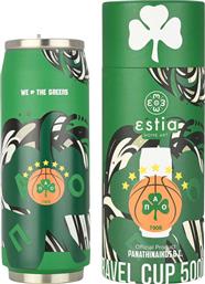 ΠΟΤΗΡΙ ΘΕΡΜΟΣ 500ML PANATHINAIKOS B.C. EDITION WE THE GREENS 00-27124 ESTIA