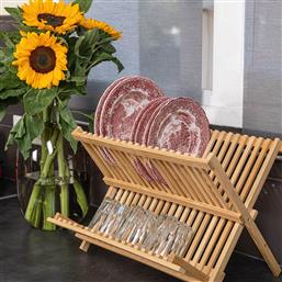 ΠΤΥΣΣΟΜΕΝΟ ΣΤΡΑΓΓΙΣΤΗΡΙ ΠΙΑΤΩΝ (42X27.5X38) BAMBOO ESSENTIALS 01-12977 ESTIA