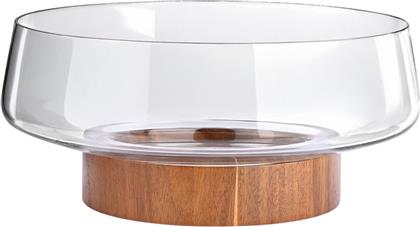 ΣΑΛΑΤΙΕΡΑ ΓΥΑΛΙΝΗ ΜΕ ΞΥΛΙΝΗ ΒΑΣΗ ALLURE 26X16X12,7ΕΚ. 01-36614 (ΥΛΙΚΟ: ΞΥΛΟ, ΧΡΩΜΑ: ΔΙΑΦΑΝΟ ) - - 01-36614 ESTIA