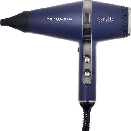 ΣΕΣΟΥΑΡ ΜΑΛΛΙΩΝ 06-14735 HAIR LUXE PRO 2200W ΜΠΛΕ ESTIA