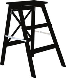 ΣΚΑΛΟΣΚΑΜΠΩ ΜΕ 3 ΣΚΑΛΙΑ BAMBOO BLACK 43,5X50X63,5ΕΚ. ESSENTIALS 04-34412 (ΥΛΙΚΟ: BAMBOO, ΧΡΩΜΑ: ΜΑΥΡΟ) - - 04-34412 ESTIA