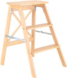 ΣΚΑΛΟΣΚΑΜΠΩ ΜΕ 3 ΣΚΑΛΙΑ BAMBOO NATURAL 43,5X50X63,5ΕΚ. ESSENTIALS 04-34405 (ΥΛΙΚΟ: BAMBOO) - - 04-34405 ESTIA