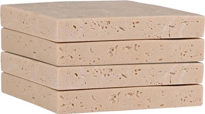 ΣΟΥΒΕΡ ΣΕΤ 4ΤΜΧ ΜΕ ΟΨΗ ΠΕΤΡΑΣ TRAVERTINE 10X10X1,35ΕΚ. 07-36867 - - 07-36867 ESTIA