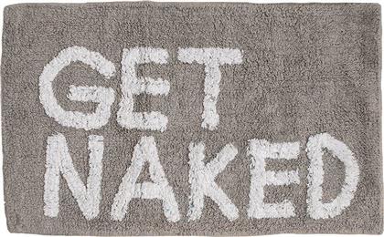 ΤΑΠΕΤΟ ΜΠΑΝΙΟΥ GET NAKED ΒΑΜΒΑΚΕΡΟ ΓΚΡΙ 50X80CM ESTIA