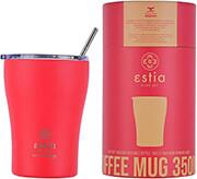 ΘΕΡΜΟΣ COFFEE MUG SAVE THE AEGEAN 350ML SCARLET RED 01-16845 ESTIA