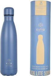 ΘΕΡΜΟΣ FLASK LITE SAVE THE AEGEAN 500ML DENIM BLUE 01-18009 ESTIA