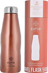 ΘΕΡΜΟΣ-ΜΠΟΥΚΑΛΙ ΑΝΟΞΕΙΔΩΤΟ ROSE GOLD FLASK SAVE THE AEGEAN 500ML-7X7X22,3ΕΚ. 01-7836 (ΥΛΙΚΟ: ΑΝΟΞΕΙΔΩΤΟ, ΧΡΩΜΑ: ΡΟΖ) - - 01-7836 ESTIA