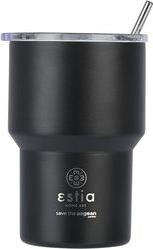 ΘΕΡΜΟΣ MUG LITE SAVE THE AEGEAN 4000ML MIDNIGHT BLACK 01-18443 ESTIA