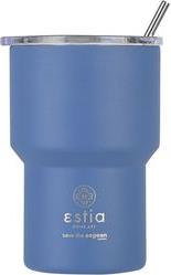 ΘΕΡΜΟΣ MUG LITE SAVE THE AEGEAN 400ML DENIM BLUE 01-18450 ESTIA