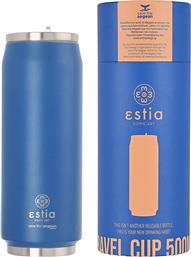 ΘΕΡΜΟΣ-ΠΟΤΗΡΙ ΑΝΟΞΕΙΔΩΤΟ DENIM BLUE SAVE THE AEGEAN 500ML-7X19ΕΚ. 01-12076 (ΥΛΙΚΟ: ΑΝΟΞΕΙΔΩΤΟ, ΧΡΩΜΑ: ΜΠΛΕ) - - 01-12076 ESTIA