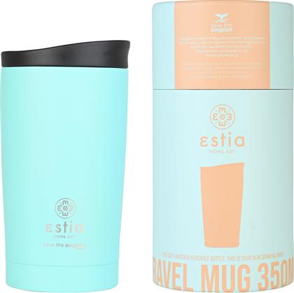 ΘΕΡΜΟΣ ΠΟΤΗΡΙ ΑΝΟΞΕΙΔΩΤΟΣ TRAVEL MUG BERMUNDA GREEN SAVE THE AEGEAN 350ML-7,5X7,5X14,5ΕΚ. 01-20385 (ΥΛΙΚΟ: ΑΝΟΞΕΙΔΩΤΟ, ΧΡΩΜΑ: ΠΡΑΣΙΝΟ ) - - 01-20385 ESTIA