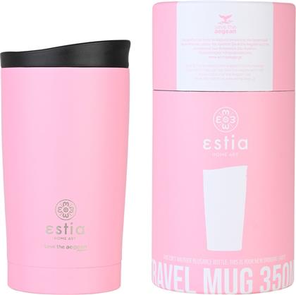 ΘΕΡΜΟΣ ΠΟΤΗΡΙ ΑΝΟΞΕΙΔΩΤΟΣ TRAVEL MUG BLOSSOM ROSE SAVE THE AEGEAN 350ML-7,5X7,5X14,5ΕΚ. 01-20408 (ΥΛΙΚΟ: ΑΝΟΞΕΙΔΩΤΟ, ΧΡΩΜΑ: ΡΟΖ) - - 01-20408 ESTIA