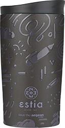 ΘΕΡΜΟΣ TRAVEL MUG STA 350ML NOIR ECHO 01-25588 ESTIA