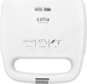 ΤΟΣΤΙΕΡΑ GUSTO WHITE 2 ΘΕΣΕΩΝ 750W ΛΕΥΚΗ 06-11154 ESTIA