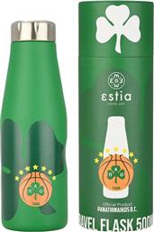 TRAVEL FLASK PANATHINAIKOS BC 00-27193 ΠΡΑΣΙΝΟ ESTIA