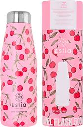 TRAVEL FLASK STA 500ML CHERRY ROSE 01-16647 ΡΟΖ ESTIA