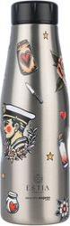 TRAVEL FLASK STA 500ML OLD SCHOOL INK 01-31626 ESTIA