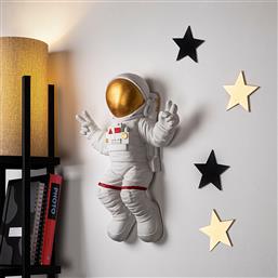 ΔΙΑΚΟΣΜΗΤΙΚΟ ΤΟΙΧΟΥ PEACE SIGN ASTRONAUT - 1 565TNL1171 35X47X10 CM ΑΙΘΡΙΟ